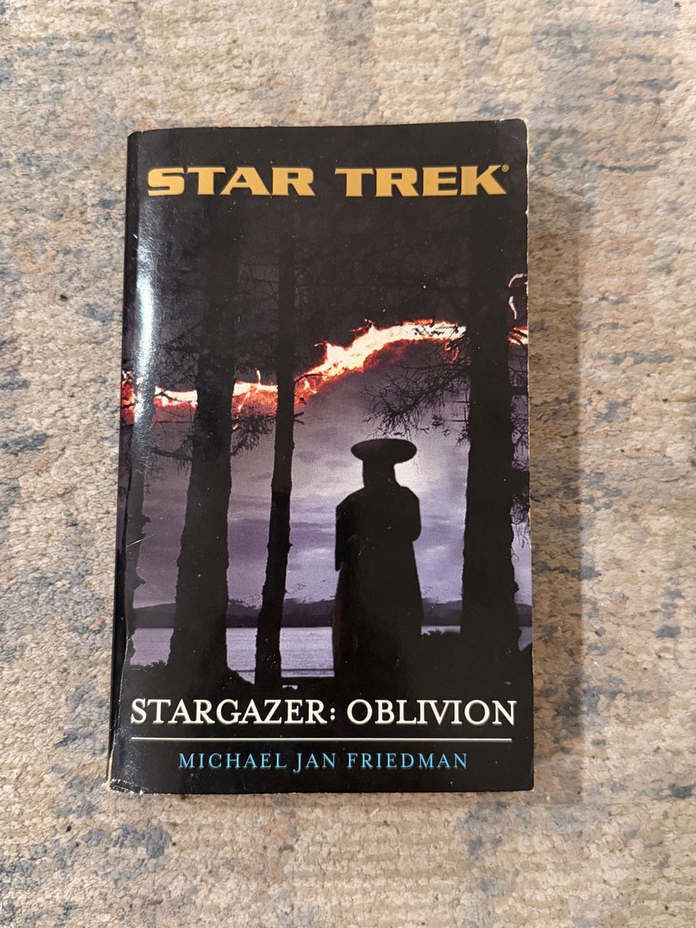 Final priceStar Trek: Stargazer - Oblivion by Michael Jan Friedman (Black Cover)